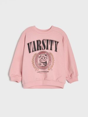 Bluza dziewczęca na wiosnę Sinsay ze sklepu: Sinsay w kategorii: Bluzy dziewczęce - zdjęcie CC22A15-4CA-6968_077KJ