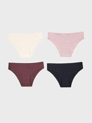 Majtki damskie casual bez wzorów Sinsay ze sklepu: Sinsay w kategorii: Majtki damskie - zdjęcie CC22A15-4CA-6968_086KO