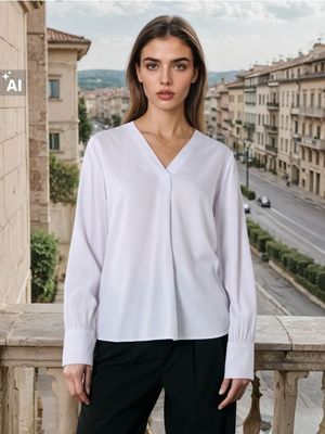 Bluzka damska wiosenna Sinsay ze sklepu: Sinsay w kategorii: Bluzki damskie - zdjęcie CC22A15-4CA-6968_093HC