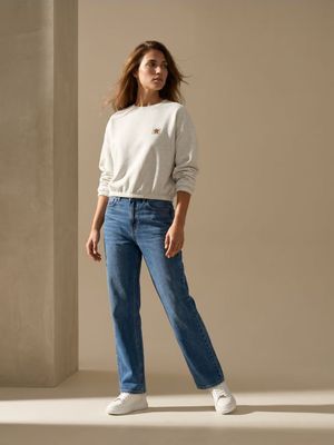 Jeansy damskie casual Sinsay ze sklepu: Sinsay w kategorii: Jeansy damskie - zdjęcie CC22A15-4CA-6968_094JS