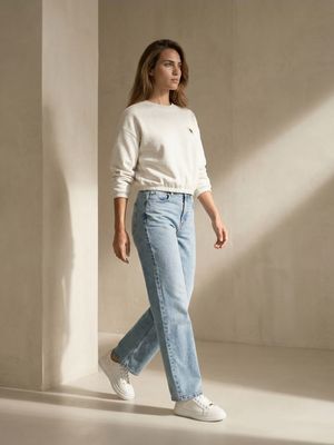 Jeansy damskie casual Sinsay ze sklepu: Sinsay w kategorii: Jeansy damskie - zdjęcie CC22A15-4CA-6968_094JS
