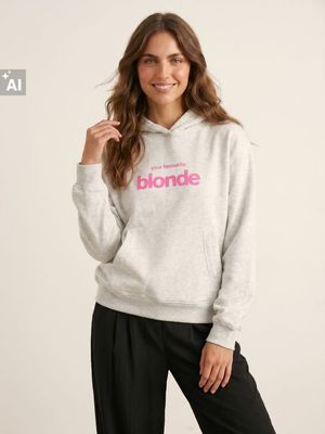 Bluza damska z napisem Sinsay ze sklepu: Sinsay w kategorii: Bluzy damskie