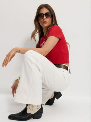 Jeansy damskie Sinsay ze sklepu: Sinsay w kategorii: Jeansy damskie - zdjęcie CC22A15-4CA-6968_096JS