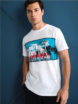 Sinsay - T-shirt męski ze sklepu: Sinsay w kategorii: T-shirty męskie - zdjęcie CC22A15-4CA-6968_0991Z