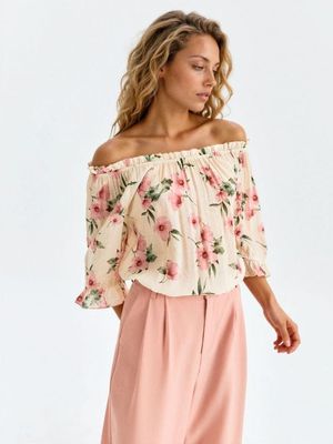 Bluzka damska w stylu boho Sinsay ze sklepu: Sinsay w kategorii: Bluzki damskie - zdjęcie CC22A15-4CA-6968_107HC