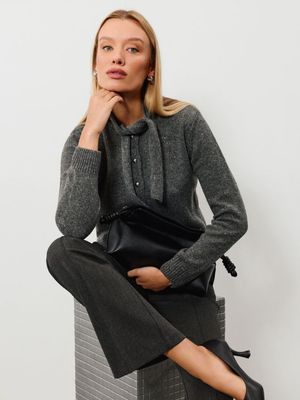 Sweter damski na zimę Sinsay ze sklepu: Sinsay w kategorii: Swetry damskie - zdjęcie CC22A15-4CA-6968_108KI