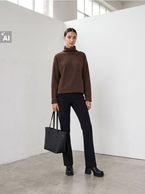 Bluzka damska jesienna casualowa Sinsay ze sklepu: Sinsay w kategorii: Bluzki damskie - zdjęcie CC22A15-4CA-6968_116KV