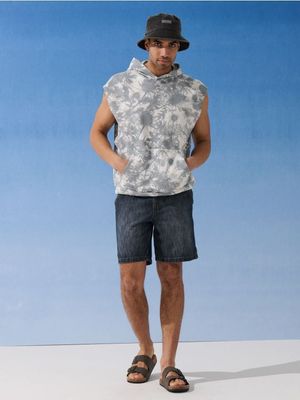 Spodenki męskie na lato Sinsay ze sklepu: Sinsay w kategorii: Spodenki męskie - zdjęcie CC22A15-4CA-6968_117IS