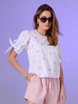 Bluzka damska casual Sinsay ze sklepu: Sinsay w kategorii: Bluzki damskie - zdjęcie CC22A15-4CA-6968_120HC