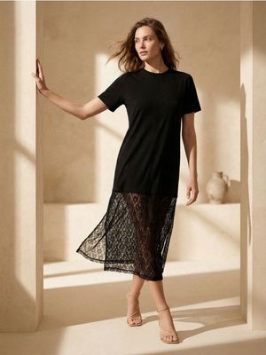 Sinsay - Sukienka elegancka ze sklepu: Sinsay w kategorii: Sukienki - zdjęcie CC22A15-4CA-6968_120JM