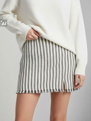 Spódnica casual Sinsay ze sklepu: Sinsay w kategorii: Spódnice - zdjęcie CC22A15-4CA-6968_1218B