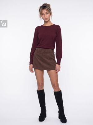 Sweter damski Sinsay ze sklepu: Sinsay w kategorii: Swetry damskie - zdjęcie CC22A15-4CA-6968_128KJ