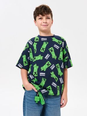 T-shirt chłopięce klasyczny Sinsay ze sklepu: Sinsay w kategorii: T-shirty chłopięce - zdjęcie CC22A15-4CA-6968_129HW