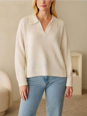 Sweter damski na zimę Sinsay ze sklepu: Sinsay w kategorii: Swetry damskie - zdjęcie CC22A15-4CA-6968_133IJ