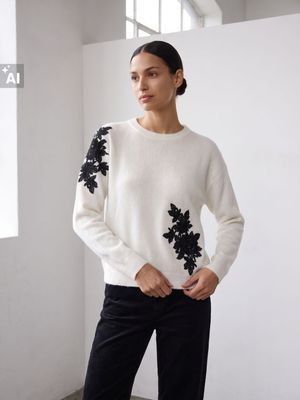 Sweter damski casual Sinsay ze sklepu: Sinsay w kategorii: Swetry damskie - zdjęcie CC22A15-4CA-6968_135KJ