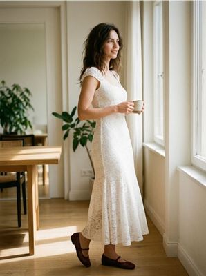 Sukienka elegancka trapezowa Sinsay ze sklepu: Sinsay w kategorii: Sukienki - zdjęcie CC22A15-4CA-6968_142IU