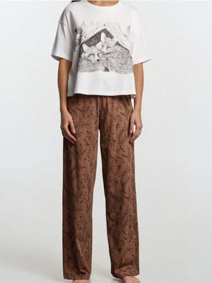 Piżama casual Sinsay ze sklepu: Sinsay w kategorii: Piżamy damskie - zdjęcie CC22A15-4CA-6968_148GF