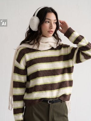 Sinsay - Sweter damski na zimę casual ze sklepu: Sinsay w kategorii: Swetry damskie