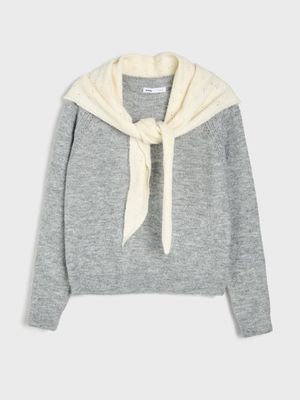 Sinsay - Sweter damski casual ze sklepu: Sinsay w kategorii: Swetry damskie - zdjęcie CC22A15-4CA-6968_150KJ