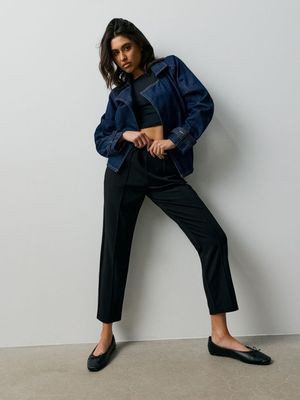 Spodnie damskie casual Sinsay ze sklepu: Sinsay w kategorii: Spodnie damskie - zdjęcie CC22A15-4CA-6968_157JV
