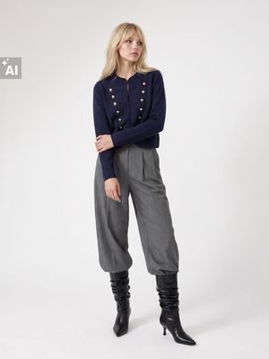 Sweter damski casualowy Sinsay ze sklepu: Sinsay w kategorii: Swetry damskie - zdjęcie CC22A15-4CA-6968_164KI