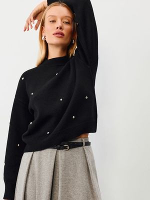 Sweter damski Sinsay ze sklepu: Sinsay w kategorii: Swetry damskie - zdjęcie CC22A15-4CA-6968_165KJ