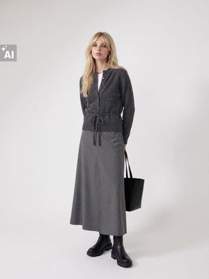 Sweter damski casualowy Sinsay ze sklepu: Sinsay w kategorii: Swetry damskie - zdjęcie CC22A15-4CA-6968_166KI