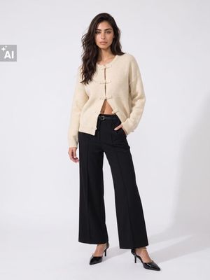 Sweter damski Sinsay ze sklepu: Sinsay w kategorii: Swetry damskie - zdjęcie CC22A15-4CA-6968_167KI