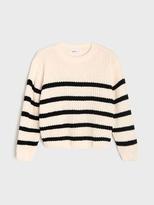 Sweter dziewczęcy jesienny Sinsay ze sklepu: Sinsay w kategorii: Swetry dziewczęce - zdjęcie CC22A15-4CA-6968_169CL
