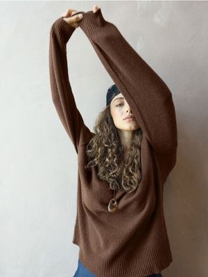 Sweter damski casual Sinsay ze sklepu: Sinsay w kategorii: Swetry damskie - zdjęcie CC22A15-4CA-6968_174KJ