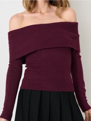 Sweter damski Sinsay ze sklepu: Sinsay w kategorii: Swetry damskie - zdjęcie CC22A15-4CA-6968_181FK