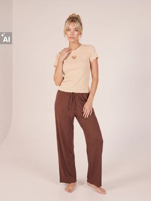 Piżama casual Sinsay ze sklepu: Sinsay w kategorii: Piżamy damskie - zdjęcie CC22A15-4CA-6968_183KH