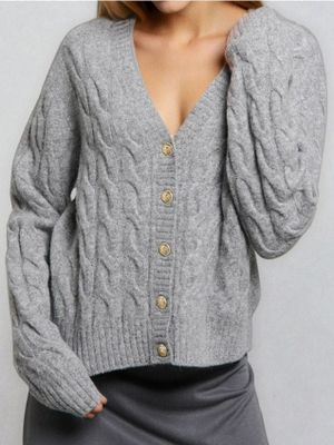 Sweter damski na zimę Sinsay ze sklepu: Sinsay w kategorii: Swetry damskie - zdjęcie CC22A15-4CA-6968_184FK