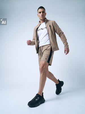 Sinsay - Spodenki męskie sportowe ze sklepu: Sinsay w kategorii: Spodenki męskie - zdjęcie CC22A15-4CA-6968_187JM