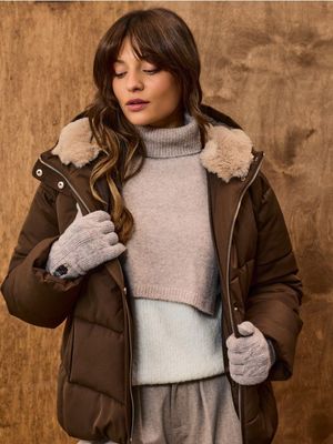 Kurtka damska casual na jesień Sinsay ze sklepu: Sinsay w kategorii: Kurtki damskie - zdjęcie CC22A15-4CA-6968_189KU