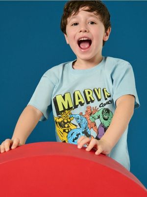 T-shirt chłopięce na lato Sinsay ze sklepu: Sinsay w kategorii: T-shirty chłopięce - zdjęcie CC22A15-4CA-6968_192CT