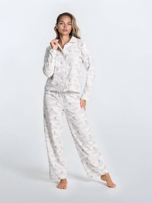 Piżama w nadruki Sinsay ze sklepu: Sinsay w kategorii: Piżamy damskie - zdjęcie CC22A15-4CA-6968_192FM