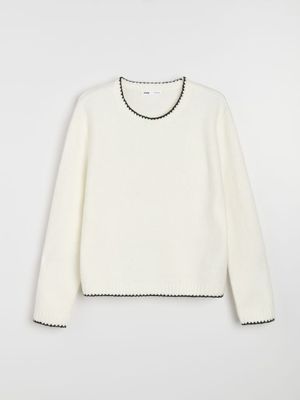 Sweter damski casual Sinsay ze sklepu: Sinsay w kategorii: Swetry damskie