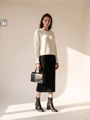 Sweter damski casual Sinsay ze sklepu: Sinsay w kategorii: Swetry damskie - zdjęcie CC22A15-4CA-6968_195KJ