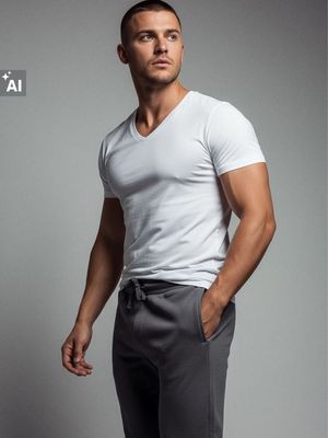 T-shirt męski casual Sinsay ze sklepu: Sinsay w kategorii: T-shirty męskie - zdjęcie CC22A15-4CA-6968_1986O
