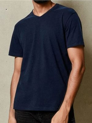 T-shirt męski casual Sinsay ze sklepu: Sinsay w kategorii: T-shirty męskie - zdjęcie CC22A15-4CA-6968_1986O