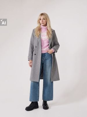 Sweter damski na zimę Sinsay ze sklepu: Sinsay w kategorii: Swetry damskie - zdjęcie CC22A15-4CA-6968_205KJ