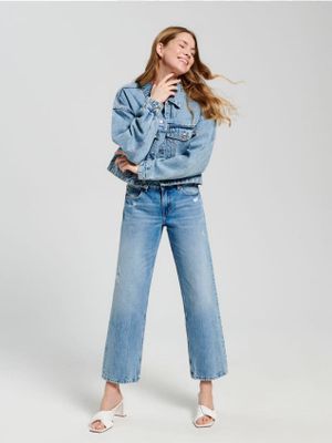 Jeansy damskie Sinsay ze sklepu: Sinsay w kategorii: Jeansy damskie - zdjęcie CC22A15-4CA-6968_2088F