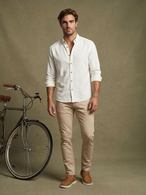 Koszula męska casual Sinsay ze sklepu: Sinsay w kategorii: Koszule męskie - zdjęcie CC22A15-4CA-6968_208JM