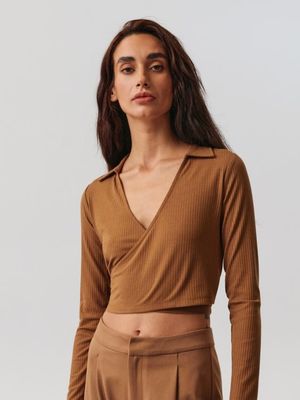Bluzka damska casualowa Sinsay ze sklepu: Sinsay w kategorii: Bluzki damskie - zdjęcie CC22A15-4CA-6968_2123F