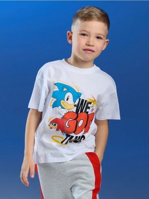 T-shirt chłopięce na lato Sinsay ze sklepu: Sinsay w kategorii: T-shirty chłopięce - zdjęcie CC22A15-4CA-6968_212HG