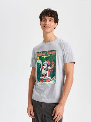 T-shirt męski Sinsay ze sklepu: Sinsay w kategorii: T-shirty męskie - zdjęcie CC22A15-4CA-6968_2155O