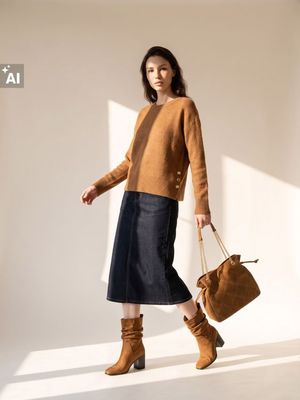 Sweter damski na zimę Sinsay ze sklepu: Sinsay w kategorii: Swetry damskie - zdjęcie CC22A15-4CA-6968_218KJ