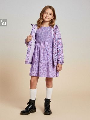 Sukienka dziewczęca na wiosnę Sinsay ze sklepu: Sinsay w kategorii: Sukienki dziewczęce - zdjęcie CC22A15-4CA-6968_221GA