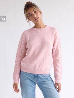 Sweter damski na zimę Sinsay ze sklepu: Sinsay w kategorii: Swetry damskie - zdjęcie CC22A15-4CA-6968_222KJ